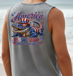 America Croc 4th of July 250 Years