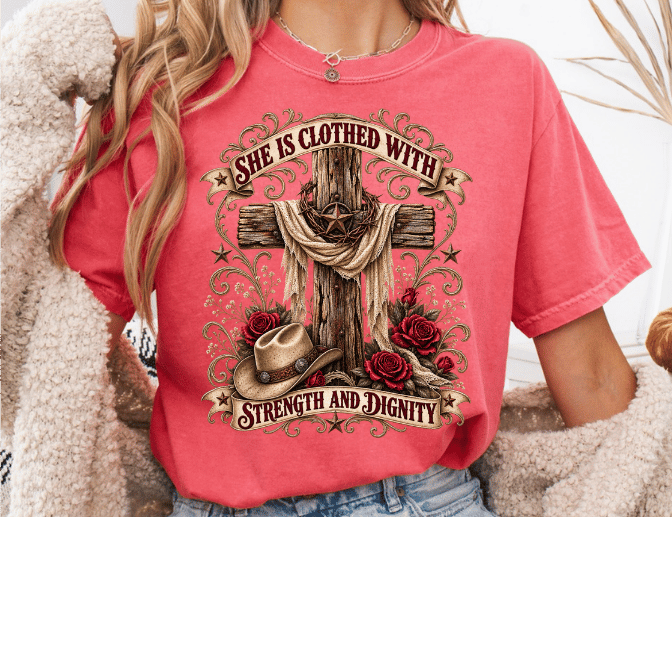 SHE IS CLOTHED CC Unisex T Shirt